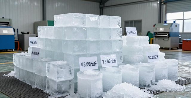 越秀区食用冰块多少钱 良臣制冰厂最新报价