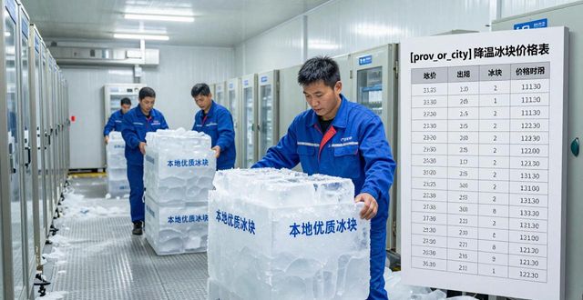越秀区降温冰块多少钱一吨?本地制冰厂报价来了
