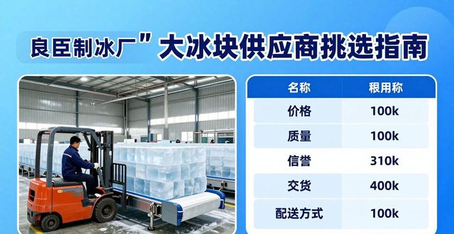 越秀区大冰块供应 工厂降温就用良臣制冰厂